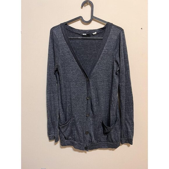 BDG Women's Long Sleeve Button Up Sweater Size M Cotton Cardigan - Picture 1 of 8